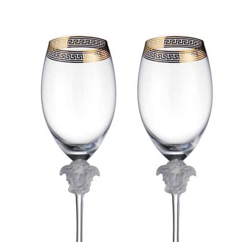 versace wine glasses replica|versace wine glass set.